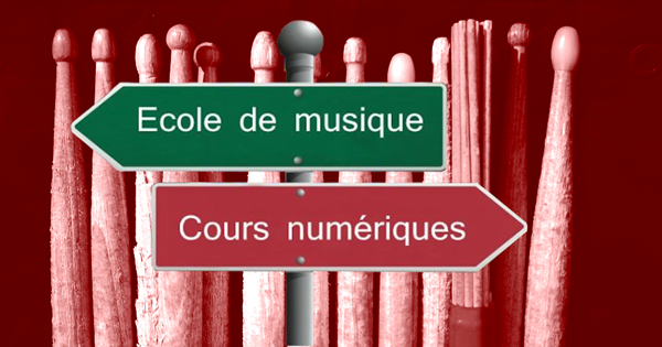 Ecole de musique ou cours numériques