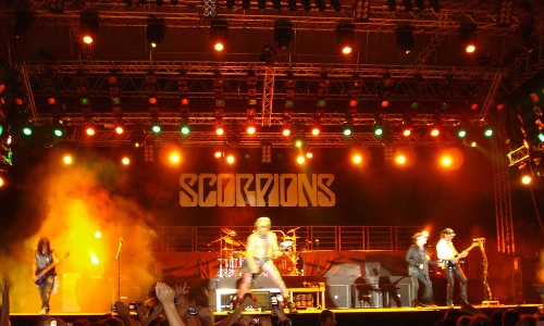 Scorpions en concert Xanthi Greece