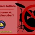 les morceaux sans batterie